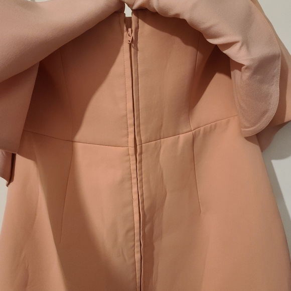 C/MEO COLLECTIVE MIDI DRESS ROSE SIZE MEDIUM - Picture 10 of 13